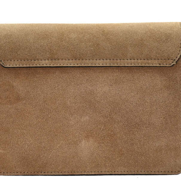 Fique the label BEAU BAG | TAUPE SUEDE