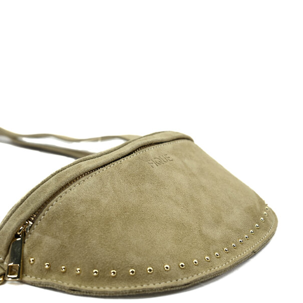 TESS BAG | BEIGE SUEDE