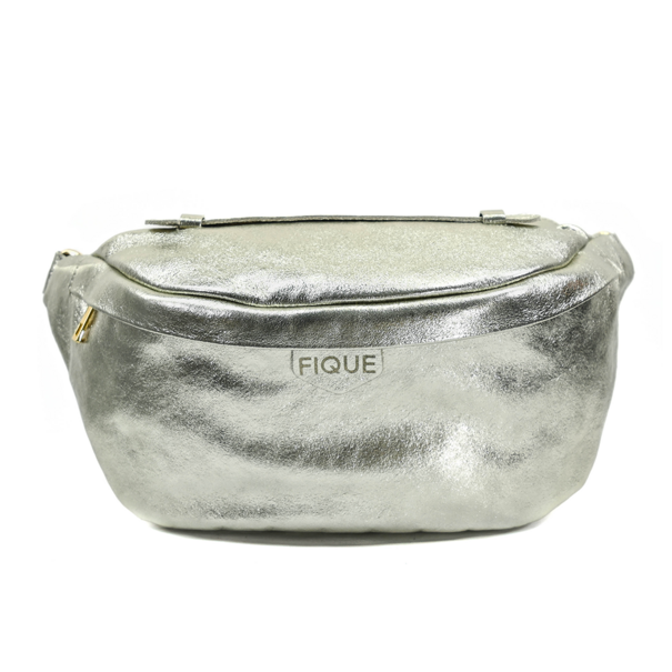 Fique the label CLEO BAG | GOLD LEATHER