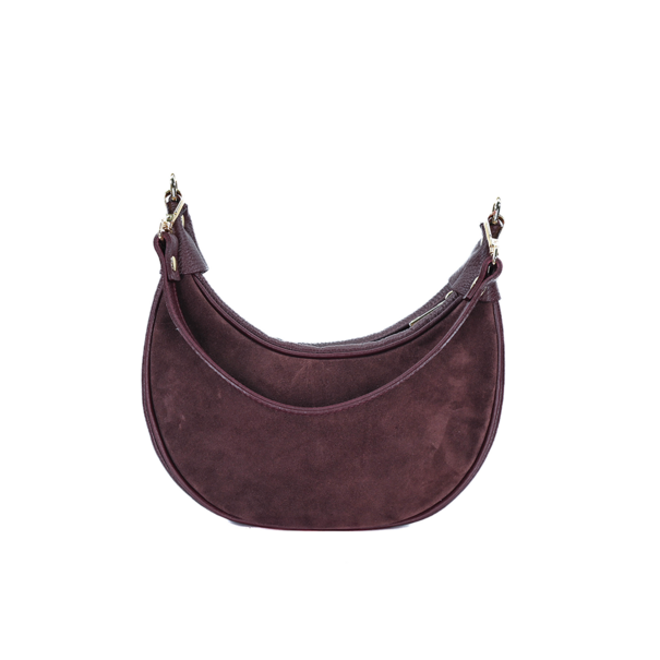 LINN BAG | BURGUNDY SUEDE