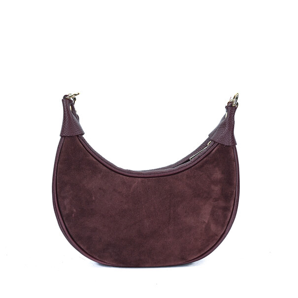 LINN BAG | BURGUNDY SUEDE