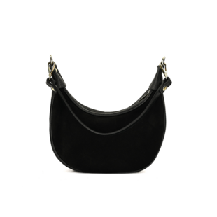 LINN BAG | BLACK SUEDE