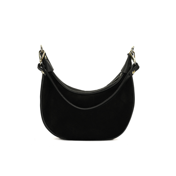 LINN BAG | BLACK SUEDE