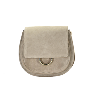 ROMY BAG | BEIGE SUEDE