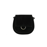 ROMY BAG | BLACK SUEDE