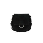 ROMY BAG | BLACK SUEDE