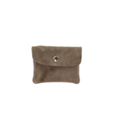 WALLET ROSE | TAUPE SUEDE