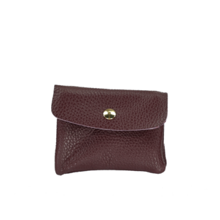 WALLET ROSE | BURGUNDY LEATHER