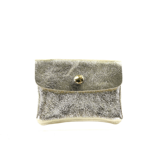 WALLET ROSE | GOLD LEATHER