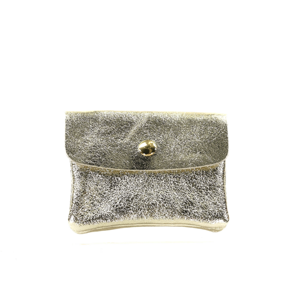 WALLET ROSE | GOLD LEATHER