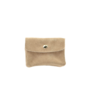 WALLET ROSE | BEIGE SUEDE