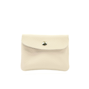 WALLET ROSE | CREME LEATHER