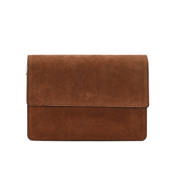 ALEX BAG | BROWN SUEDE