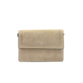 ALEX BAG | STUDS BEIGE SUEDE
