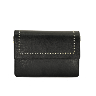 ALEX BAG | STUDS BLACK LEATHER