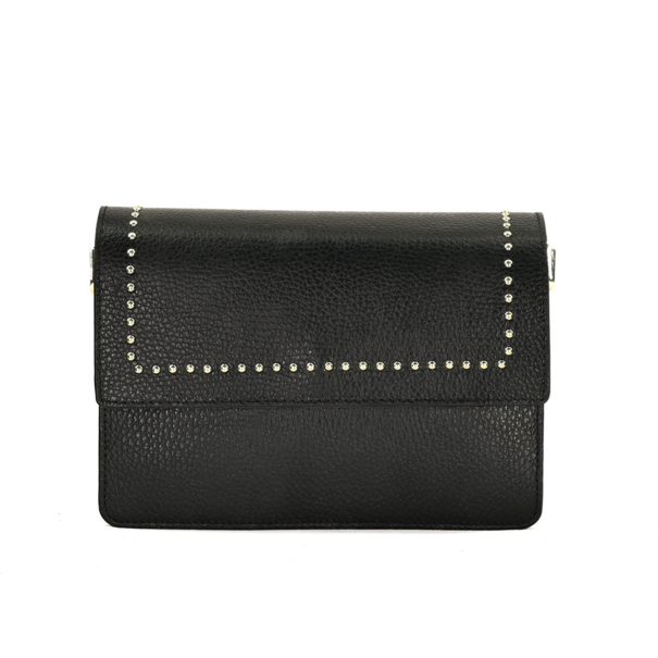 ALEX BAG | STUDS BLACK LEATHER