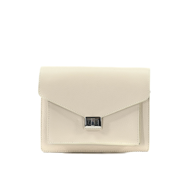 Fique the label BEAU BAG | CREME LEATHER