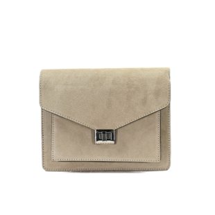 BEAU BAG | BEIGE SUEDE