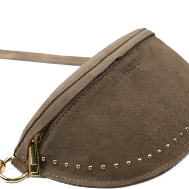 TESS BAG | TAUPE SUEDE