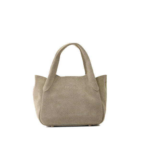 JULIA BAG | BEIGE SUEDE