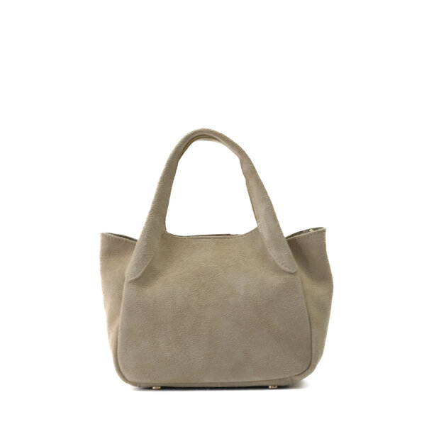 JULIA BAG | BEIGE SUEDE
