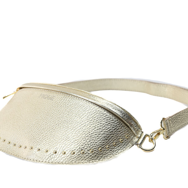TESS BAG | GOLD LEATHER