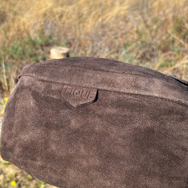 CLEO BAG | DARK BROWN SUEDE