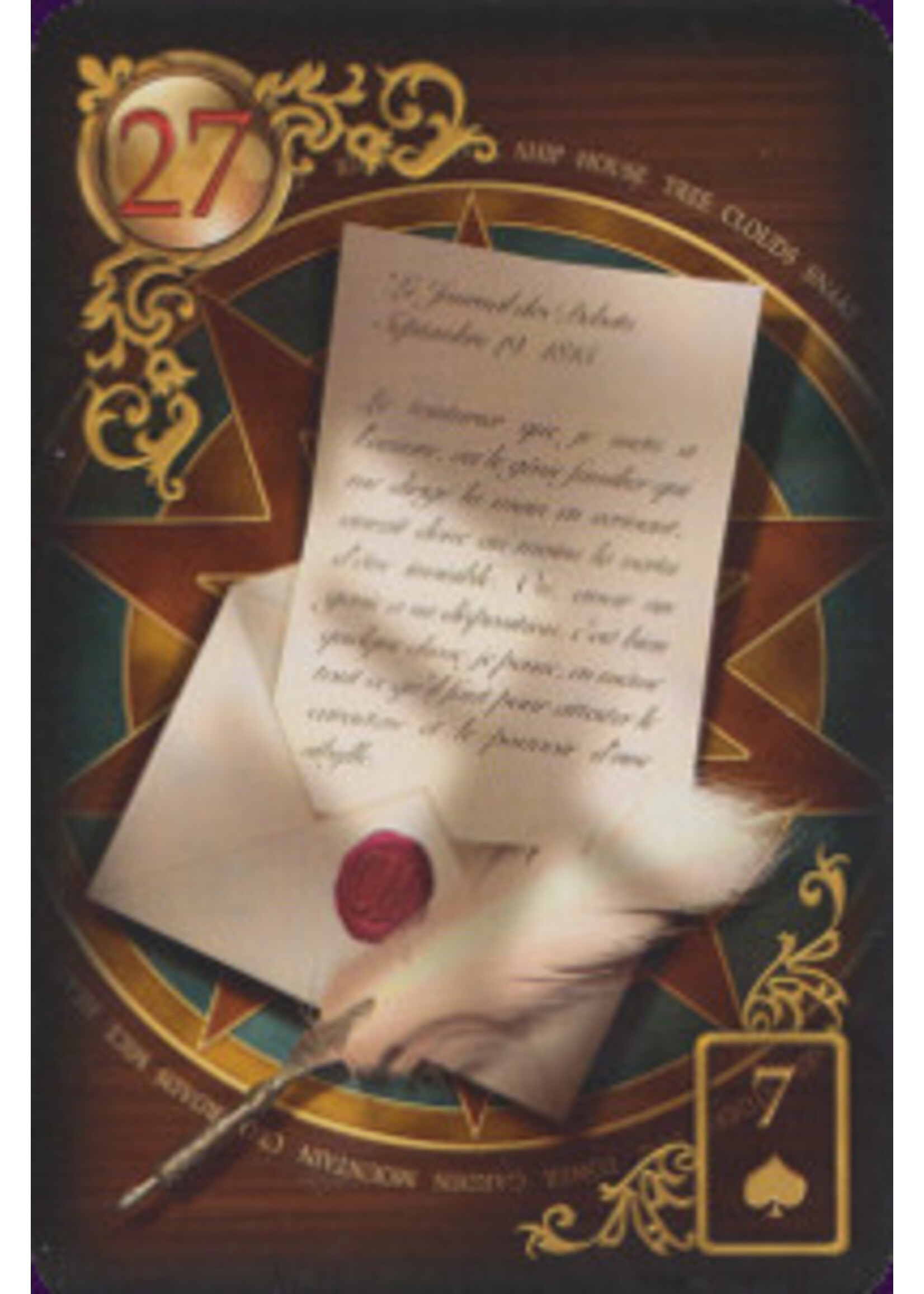 Gilded Reverie Expanded Lenormand NEDERLANDS