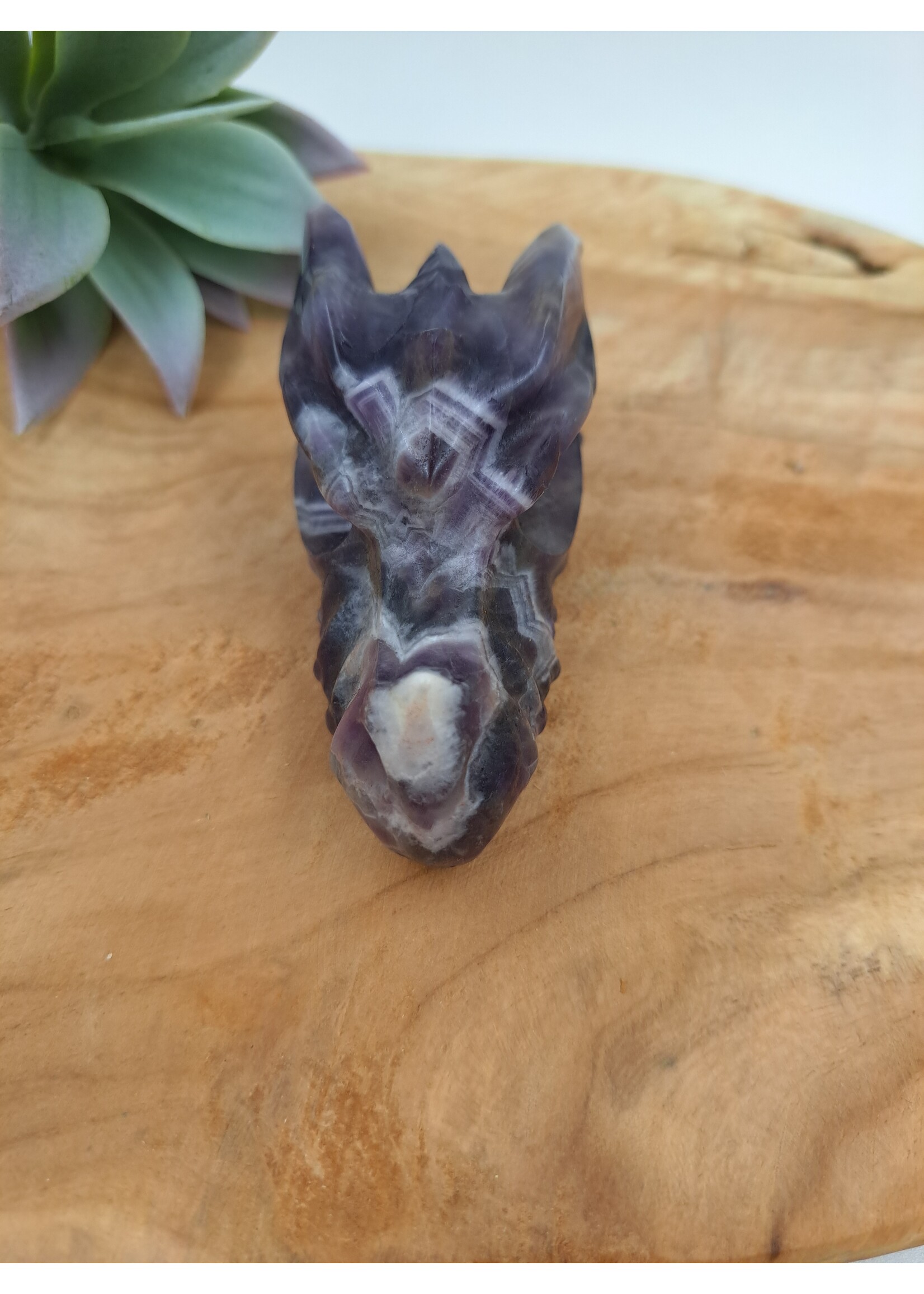 Chevron Amethist drakenskull