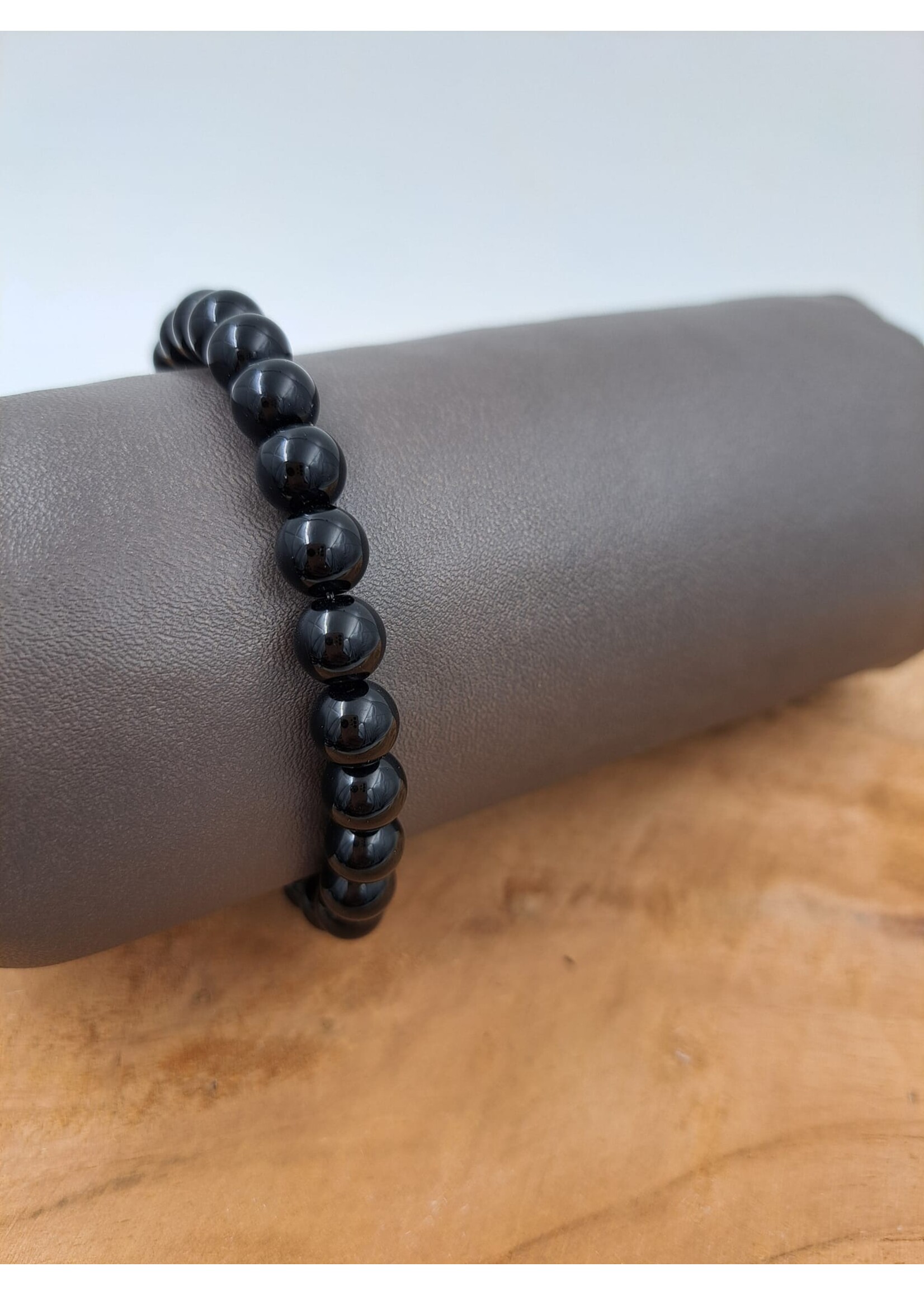 Onyx edelsteen armband