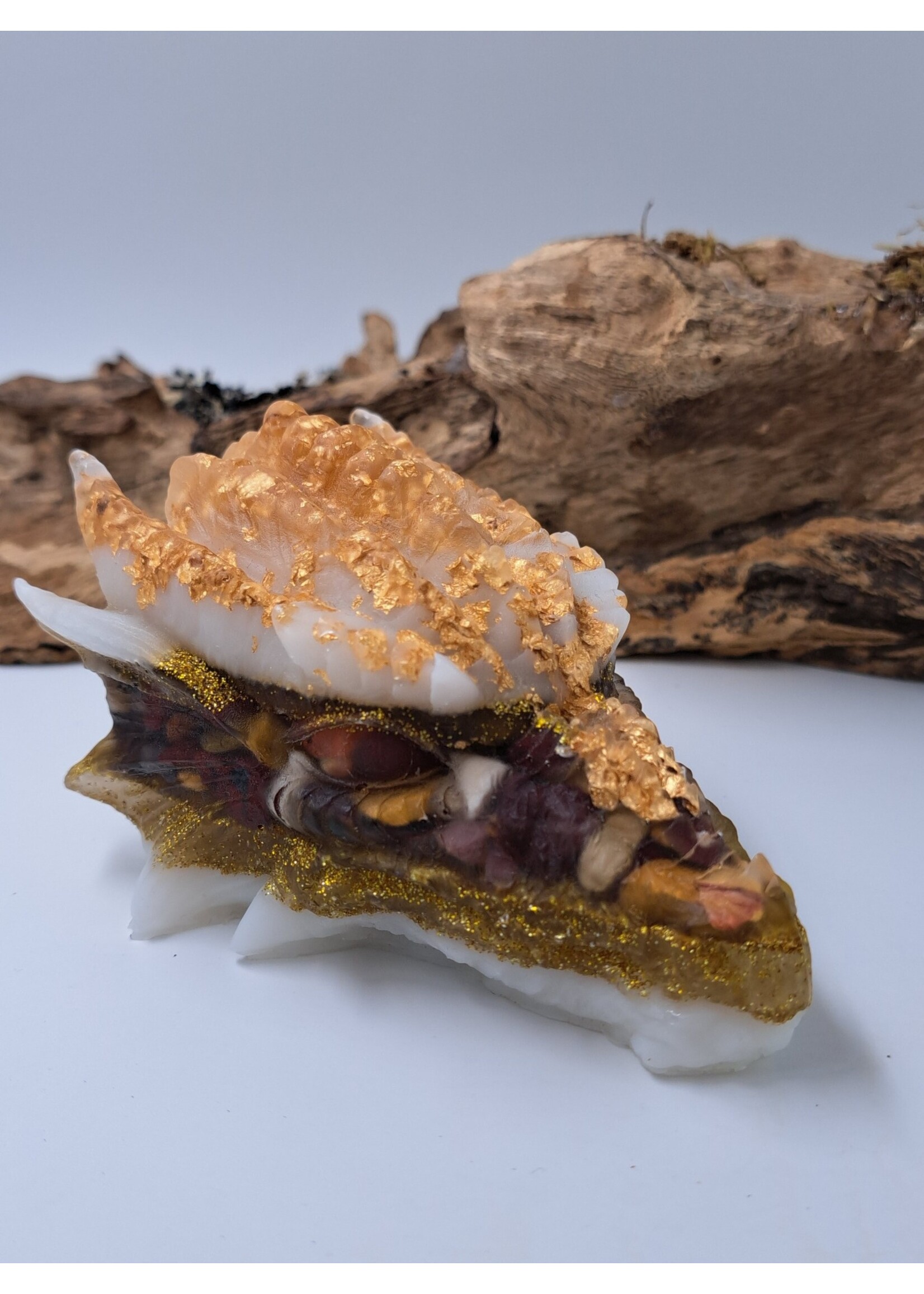 Orgonite Drakenskull Mookaiet