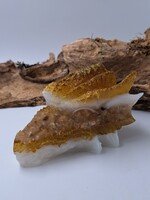 Handgemaakt Orgonite Drakenskull Rutielkwarts