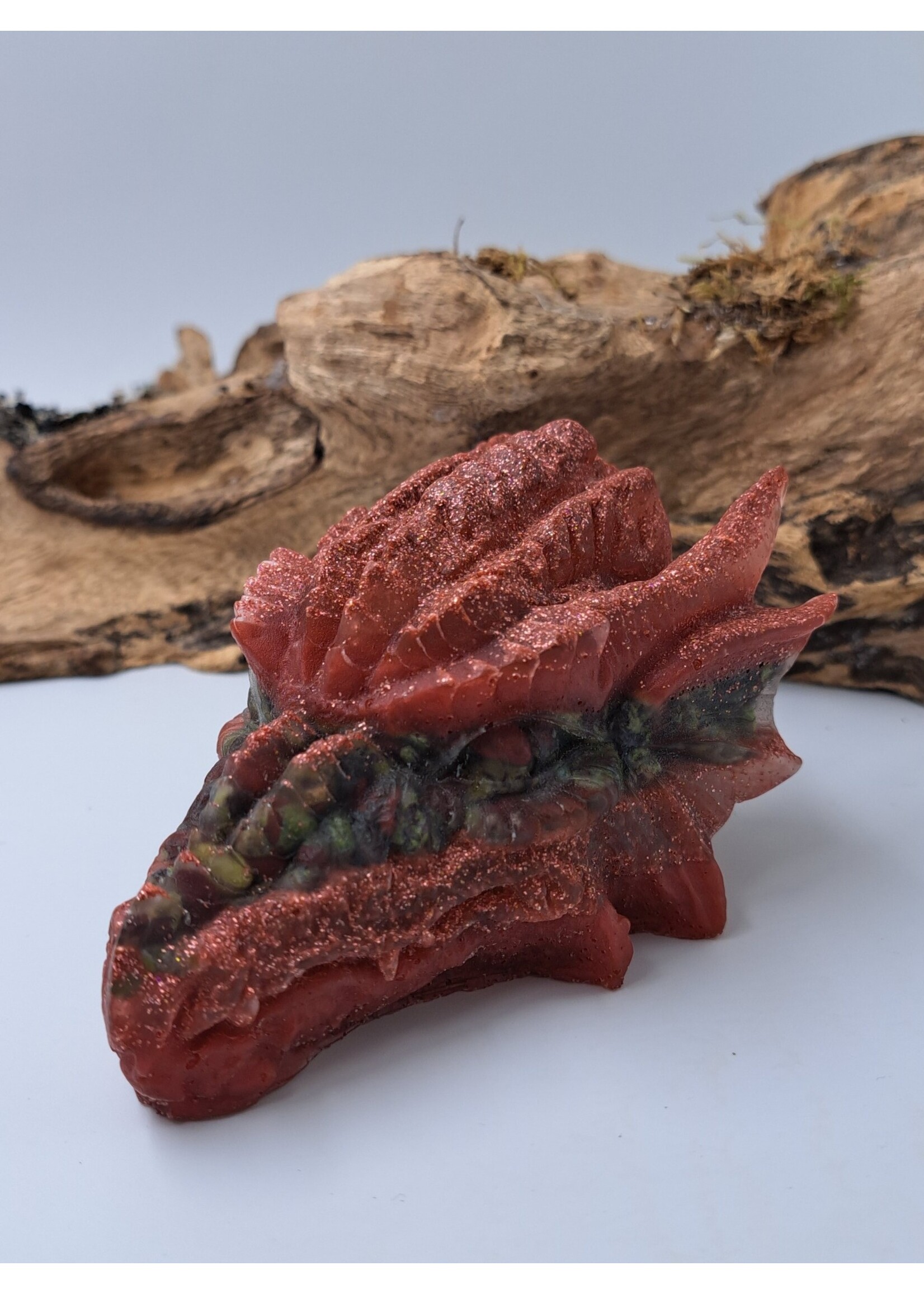 Orgonite Drakenskull Drakenbloed