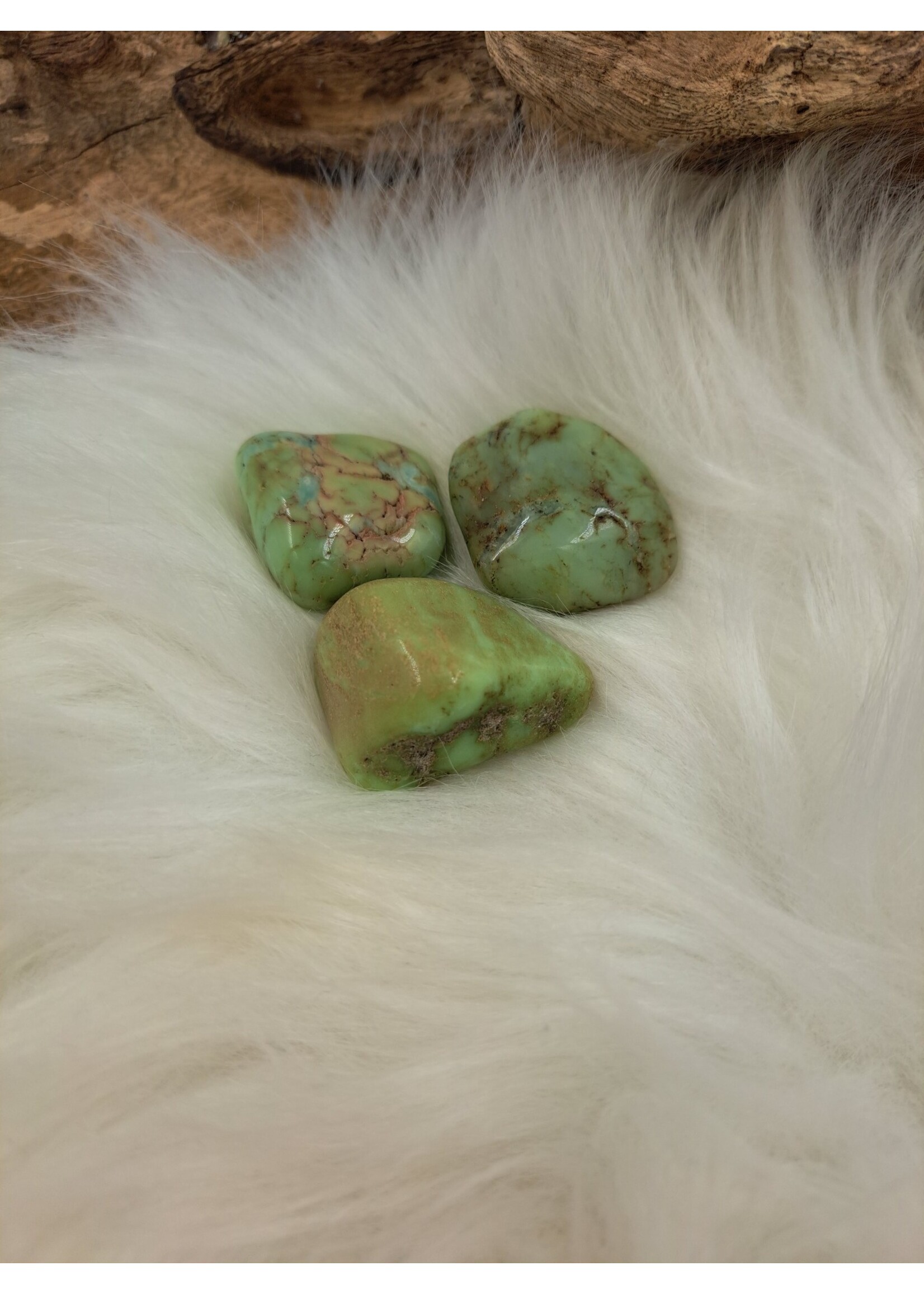Knuffelsteen Chrysopraas