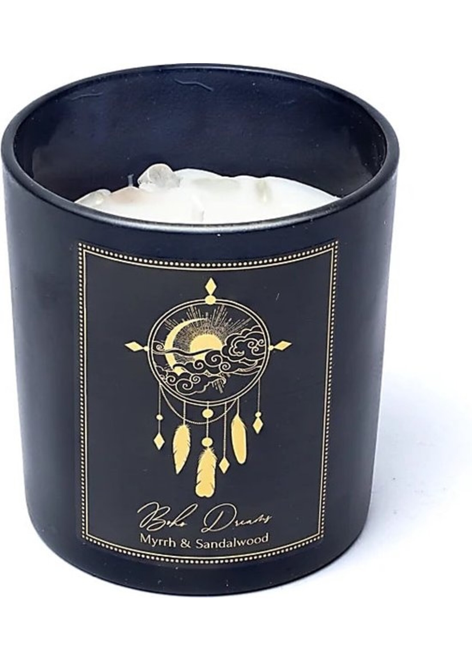 Manifestatiekaars Boho Dreams in glas