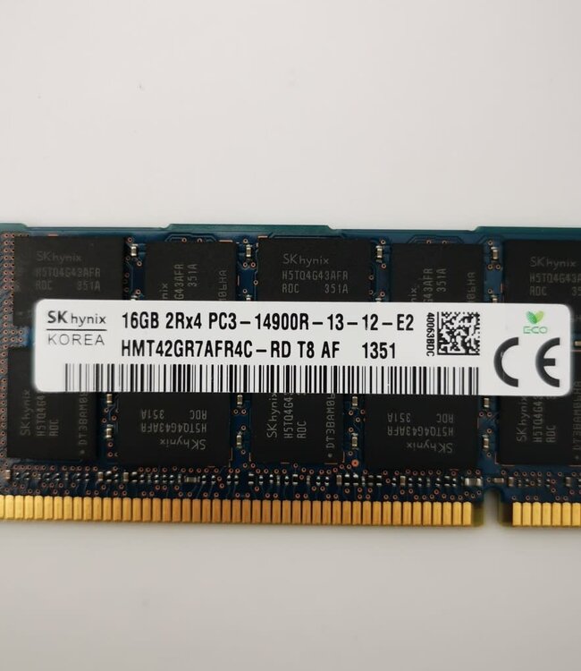 16 GB | 2Rx4 PC3-14900R | Server RAM geheugen