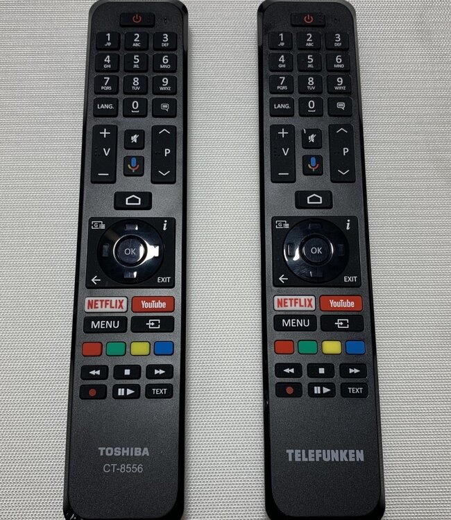 Toshiba originele afstandsbediening TV CT-8556