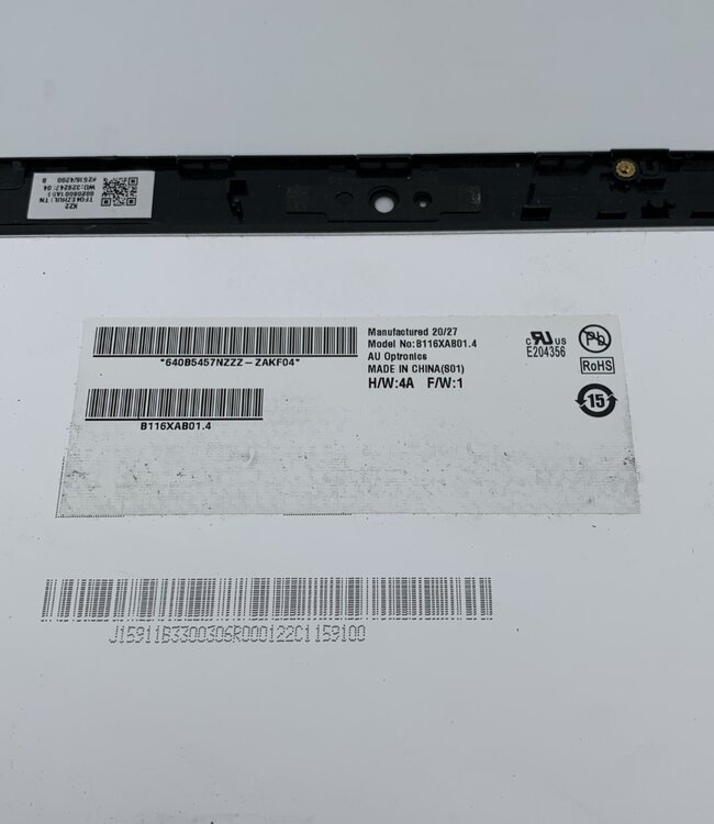 Laptop scherm Acer B116XAB01.4 11.6 inch