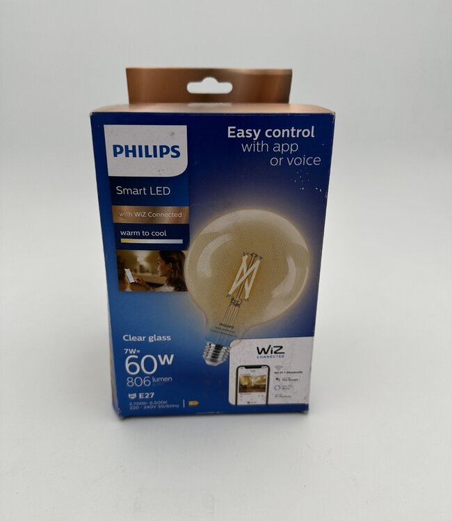 Philips WiZ Filament Lamp E27 7W 806 Lumen LED