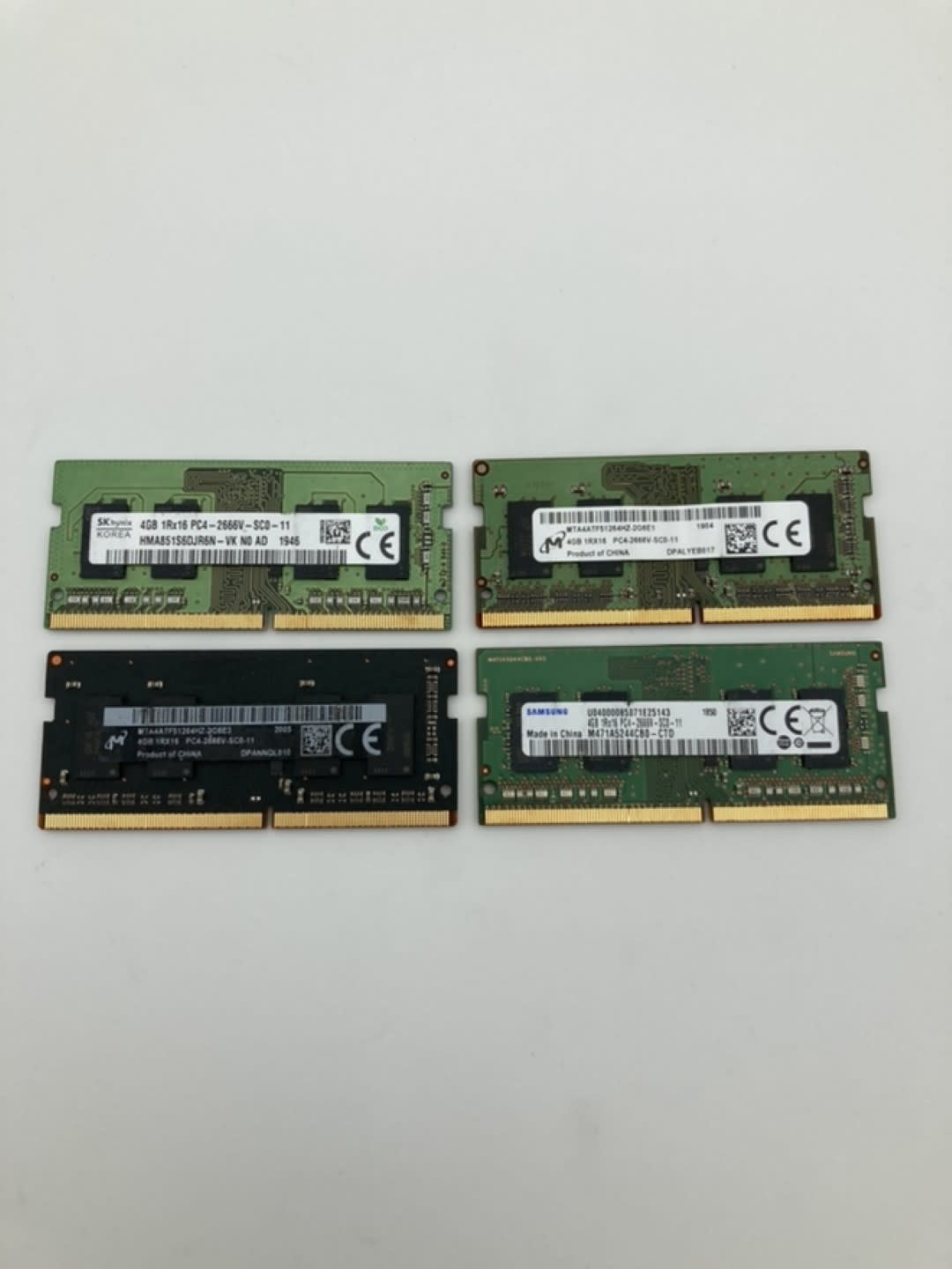 DDR4 PC4-2666 4GB×10枚　【0703混26①】 4-gb-1rx16-pc4-2666v-laptop-