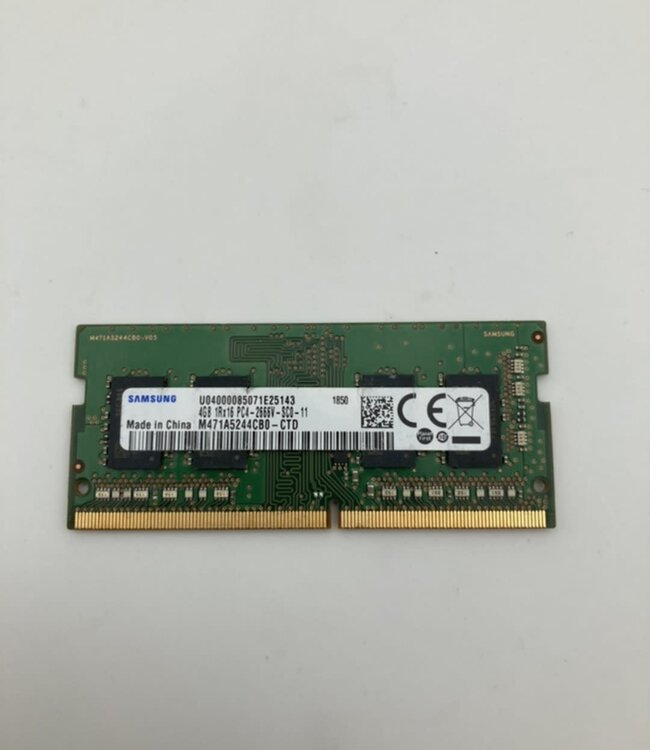4 GB | 1Rx16 PC4-2666V | Laptop RAM geheugen (SO-DIMM)