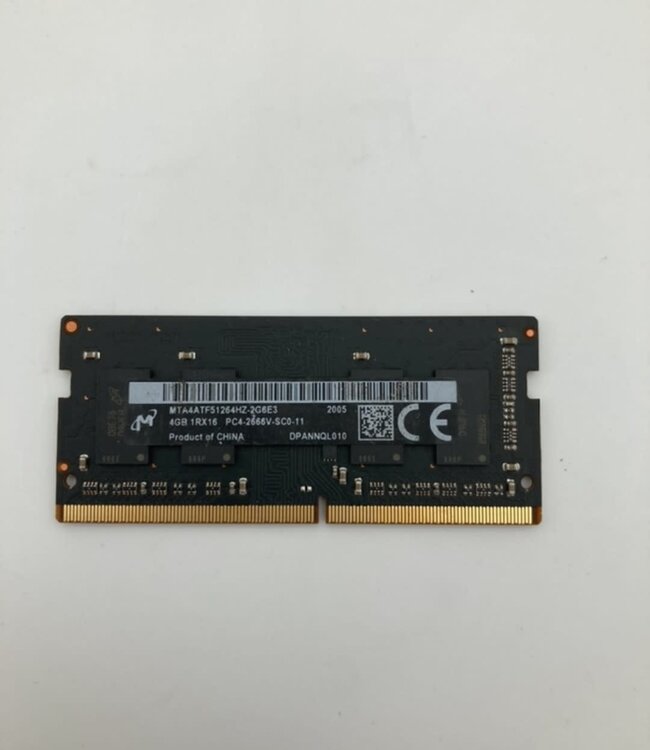 4 GB | 1Rx16 PC4-2666V | Laptop RAM geheugen (SO-DIMM)