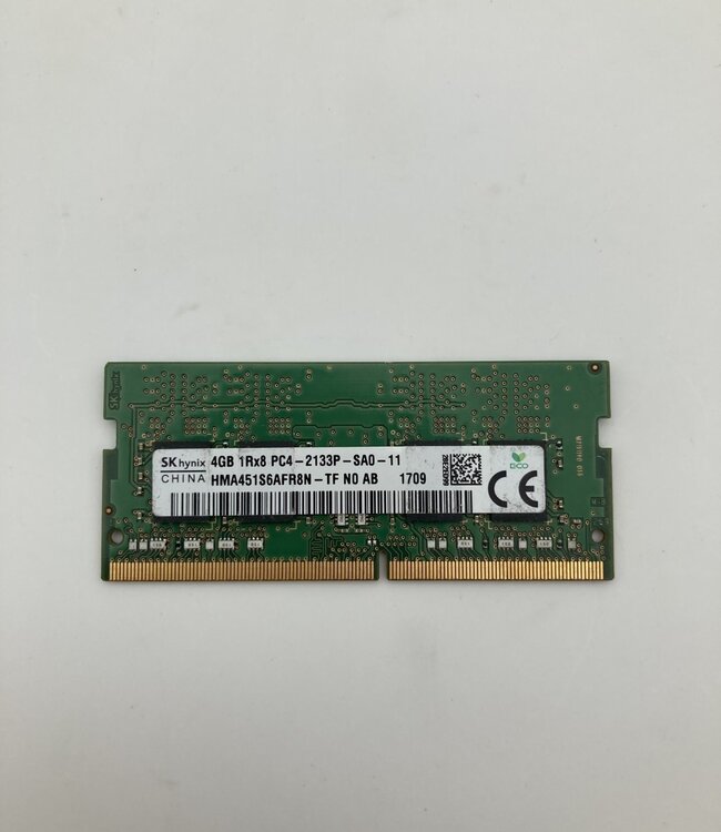 4 GB | 1Rx8 PC4-2133P | 2133 MHz | Laptop RAM geheugen (SO-DIMM)