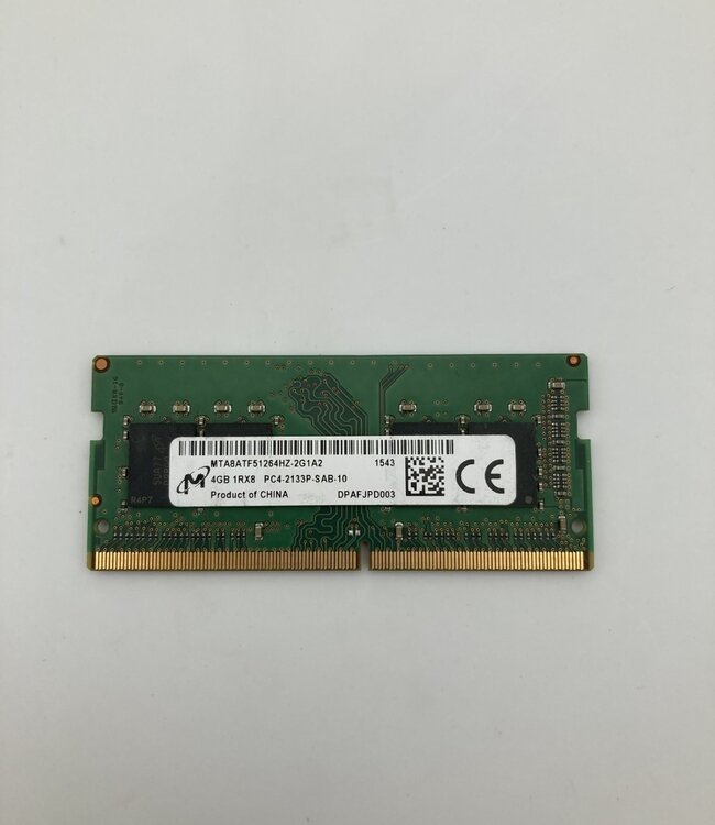 4 GB | 1Rx8 PC4-2133P | 2133 MHz | Laptop RAM geheugen (SO-DIMM)