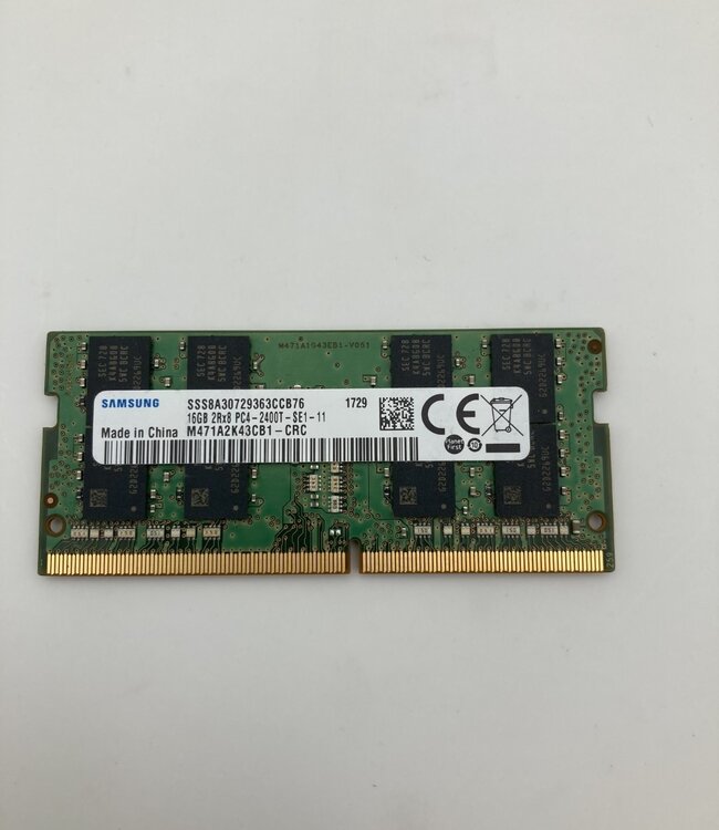 16 GB | 2Rx8 PC4-2400T | Laptop RAM geheugen (SO-DIMM)