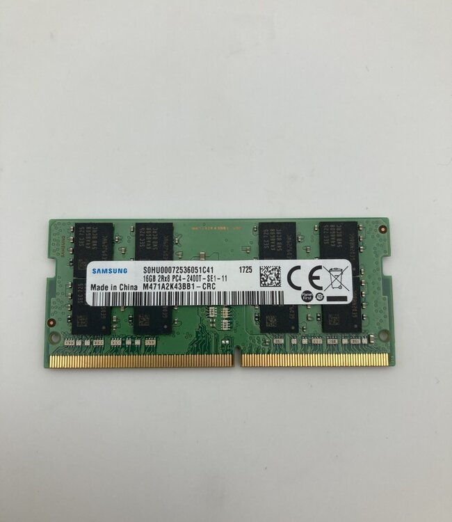 16 GB | 2Rx8 PC4-2400T | Laptop RAM geheugen (SO-DIMM)