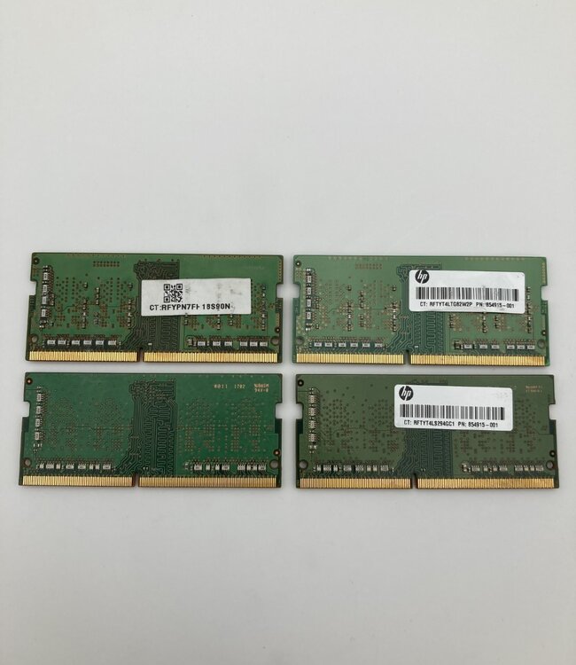 4 GB | 1Rx16 PC4-2400T | 2400 MHz | Laptop RAM geheugen (SO-DIMM)