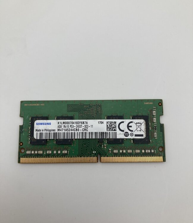 4 GB | 1Rx16 PC4-2400T | 2400 MHz | Laptop RAM geheugen (SO-DIMM)