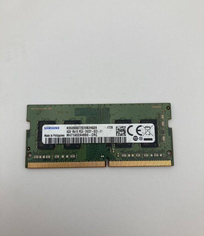 4 GB | 1Rx16 PC4-2400T | 2400 MHz | Laptop RAM geheugen (SO-DIMM)