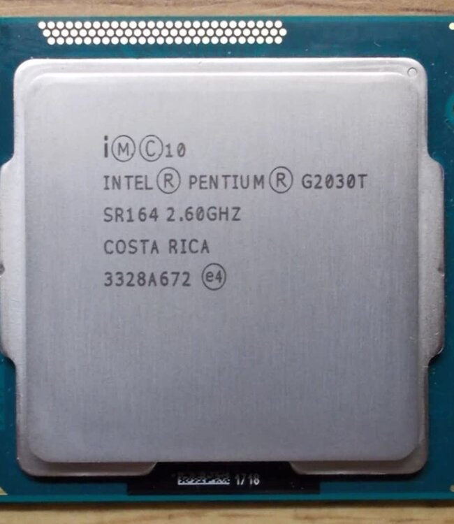 Processor Intel PENTIUM G2030 SR163